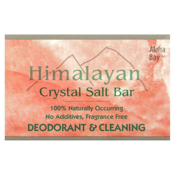 Мыло для тела Aloha Bay Himalayan Crystal Salt, без аромата, 1 брусок, 250 г