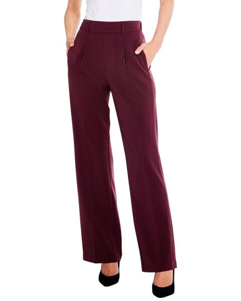 Nic+Zoe The Avenue Wide Leg Pleated Pant Women's 14