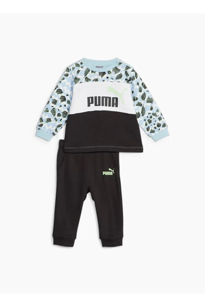 Спортивный костюм PUMA Düz Siyah для мужчин 67636801 ESS MIX MTCH Infants Jogge