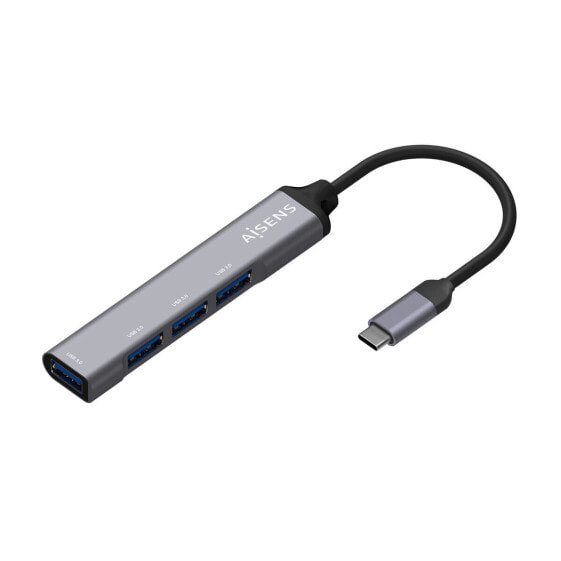 USB-разветвитель Aisens A109-0541 Серый (1 штук)