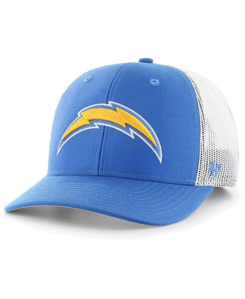 Men's Powder Blue Los Angeles Chargers Adjustable Trucker Hat