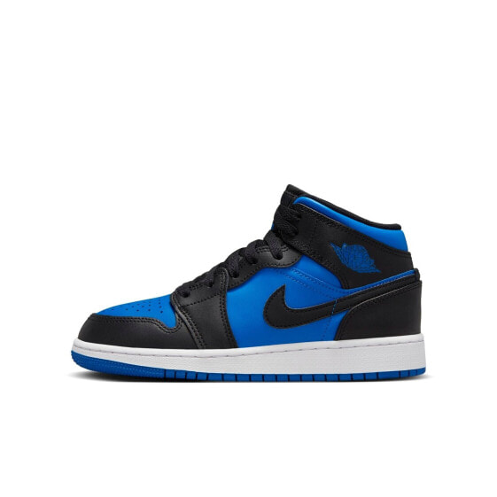 [DQ8423-042] Grade School Air Jordan Retro 1 Mid 'Black Royal Blue' (GS)