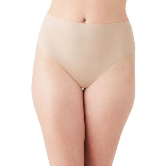 b.tempt'd by Wacoal 298555 Women's b.Bare Hi Waist Thong, Au Natural, Medium