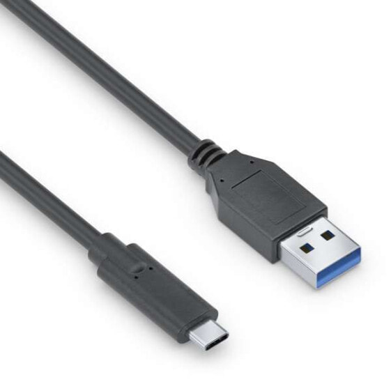 Кабель для зарядки USB C - USB A PureLink IS2601-020, 2 м, черный