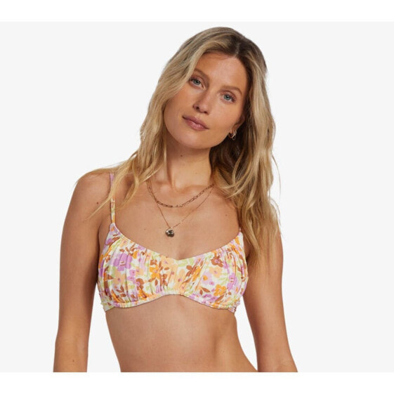 BILLABONG Sungazers Ruched Bikini Top