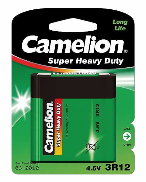 Camelion 3R12-BP1G - Single-use battery - 4.5V - Zinc-Carbon - 4.5 V - 1 pc(s) - 84 x 23 x 114 mm