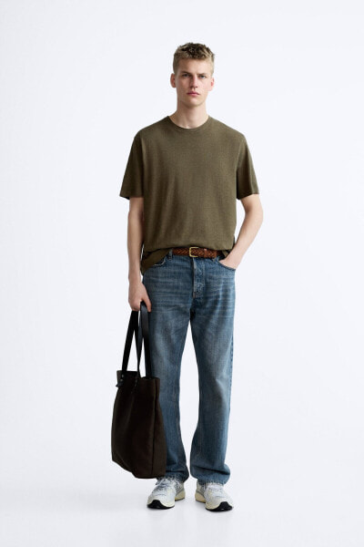 Linen - cotton t-shirt