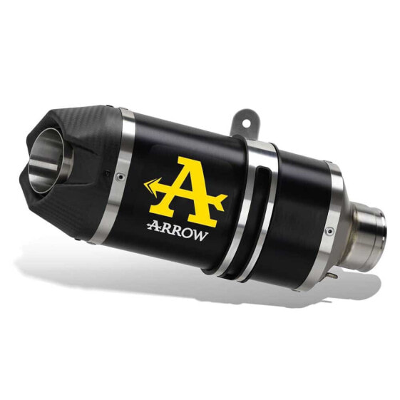 ARROW Indy Race Aluminium Dark With Carbon End Cap Ducati Monster 937 ´21-22 Muffler