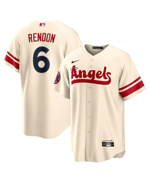 Men's Anthony Rendon Cream Los Angeles Angels City Connect Replica Player Jersey