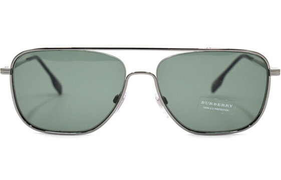 Очки Burberry BE3112 Silver Square Sunglasses
