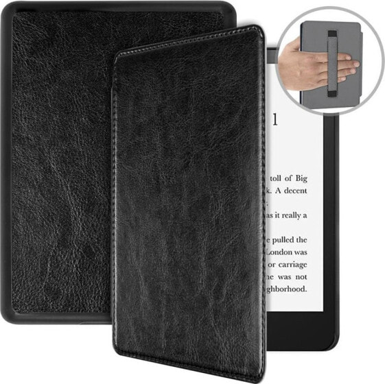 Pokrowiec Strado Etui Strap Case do Kindle Paperwhite 5 (Czarne) uniwersalny