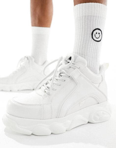 Buffalo Cloud Corin trainers in white