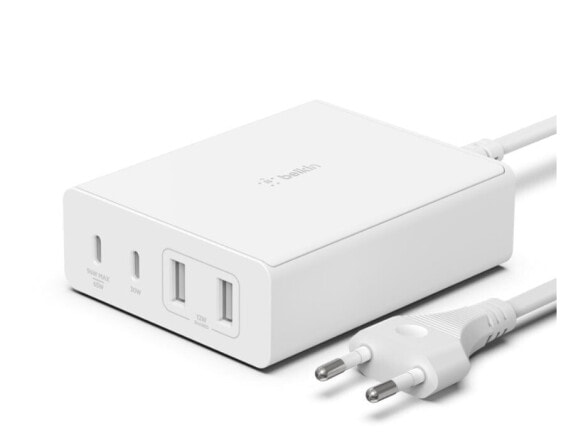 Belkin GaN Ladegerät"Weiß USB-A auf USB-C 108 W