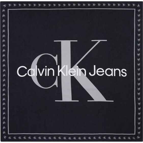 CALVIN KLEIN JEANS Bold Mono Logo Shawl Scarf