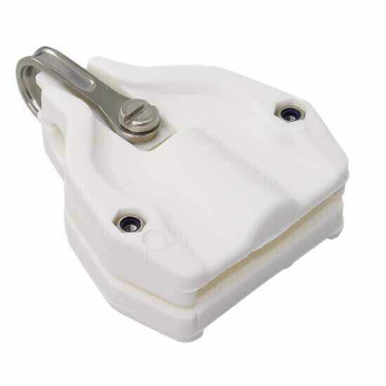 RUTGERSON MARINE Round&Flat Sail Batten Top Protector With Shackle