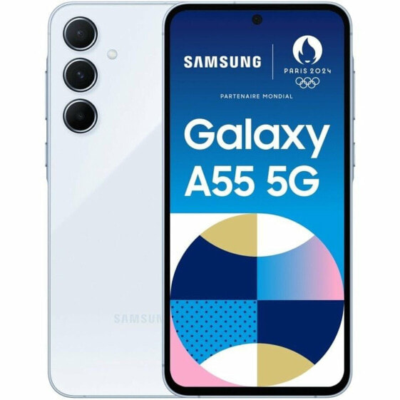 Смартфоны Samsung Galaxy A55 6,6" Octa Core 8 GB RAM 128 Гб Синий
