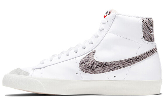 Nike Blazer Mid Vintage 蛇纹 中帮 板鞋 男女同款 白色 / Кроссовки Nike Blazer Mid Vintage CI1176-101