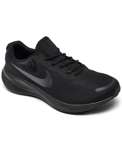 Men's Revolution 7 Wide-Width Running Sneakers from Finish Line