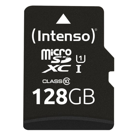 Intenso 3424491 - 128 GB - MicroSD - Class 10 - UHS-I - Class 1 (U1) - Temperature proof - Shock resistant - Waterproof - X-ray proof