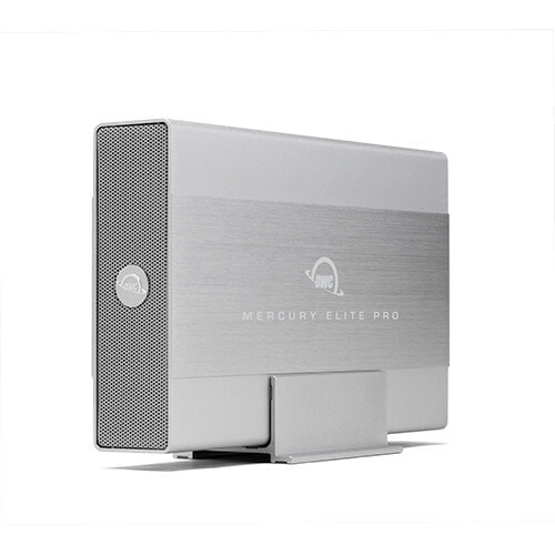 OWC Mercury Elite Pro - HDD/SSD enclosure - 3.5" - 5 Gbit/s - USB connectivity - Silver