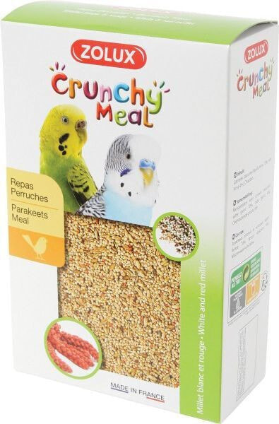 Корм с отрубями Zolux CRUNCHY MEAL для попугаек 800 г