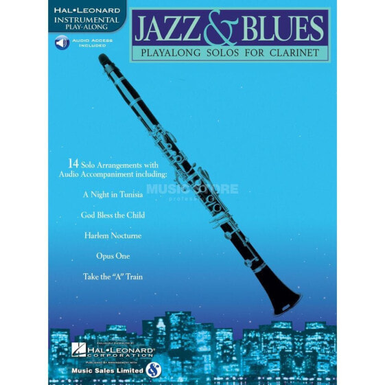 Hal Leonard Instrumental Play-Along: Jazz & Blues - Clarinet