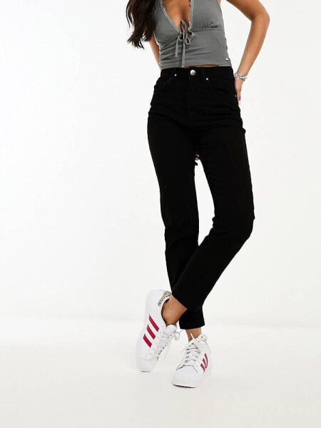 Cotton On stretch mom jean in black