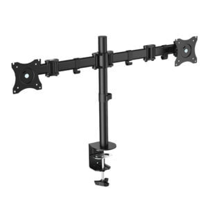 LogiLink BP0022 - Clamp/Bolt-through - 8 kg - 33 cm (13") - 68.6 cm (27") - 100 x 100 mm - Black