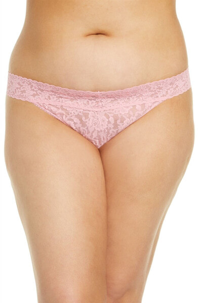 Hanky Panky 255510 Women's Plus Lace Original Rise Thong Underwear Size OS