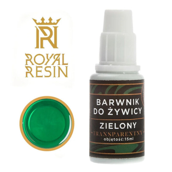 Dye for epoxy resin Royal Resin - transparent liquid - 15 ml - green