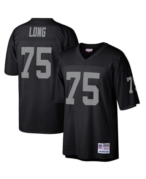Men's Howie Long Black Las Vegas Raiders Retired Player Legacy Replica Jersey