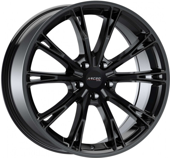 Arceo Wheels ASW01 black 8.5x19 ET45 - LK5/112 ML66.45