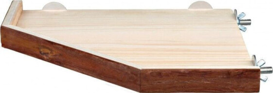 Полка угловая деревянная TRIXIE 33 x 33 x 4 см