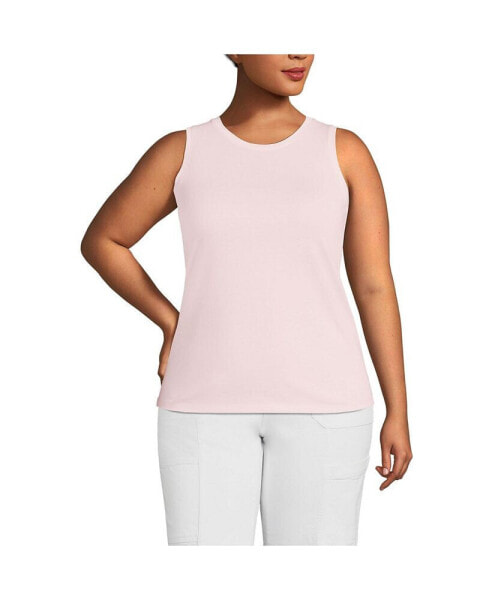 Plus Size Supima Cotton Tank Top