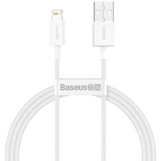 Кабель USB—Lightning Baseus CALYS-A02 Белый 1 m