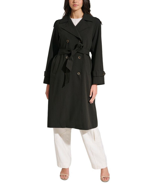 Women's Double-Breasted Trench Coat