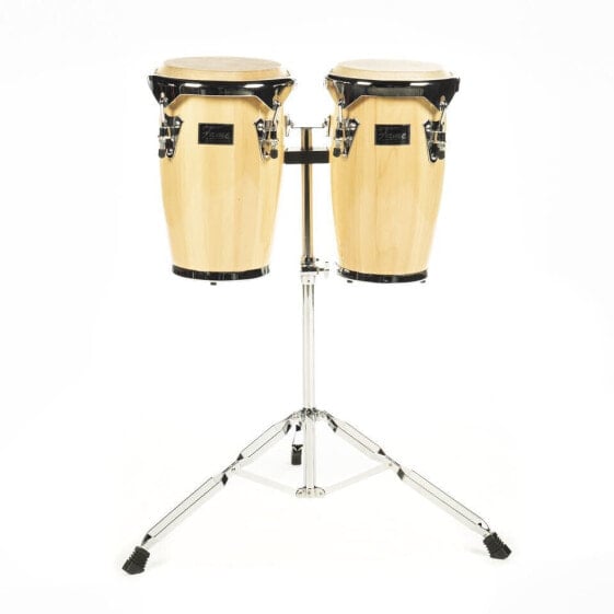 Fame S8300N Junior Conga Set & Stand 8"/9" (Natural)