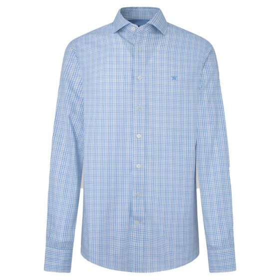 HACKETT Classic Tattersal Check long sleeve shirt