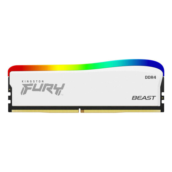 Kingston FURY Beast RGB Special Edition - 16 GB - 1 x 16 GB - DDR4 - 3200 MHz - 288-pin DIMM - White