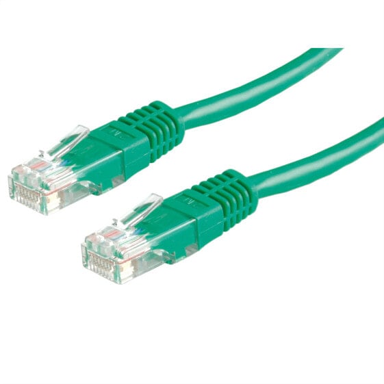 VALUE 21991533 - Patchkabel Cat.6 Utp grün 1 m - Cable - Network