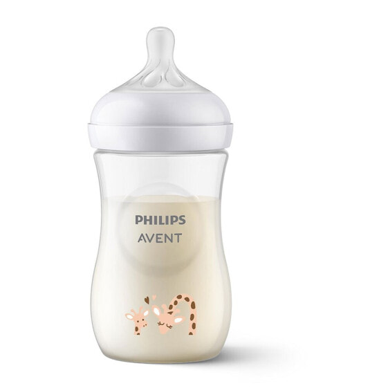 PHILIPS AVENT Natural Response Baby Bottle 260ml Giraffe
