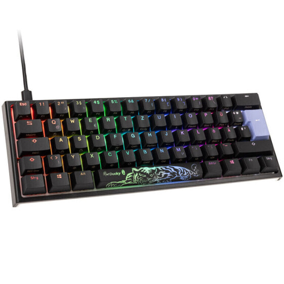 Ducky One 2 Pro Mini Gaming Tastatur, RGB LED - Kailh Red