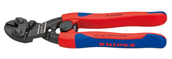 Кабелерезы Knipex CoBolt - изогнутые болторезы - хром-ванадиевая сталь - пластик - синий/красный - 20 см - 375 г