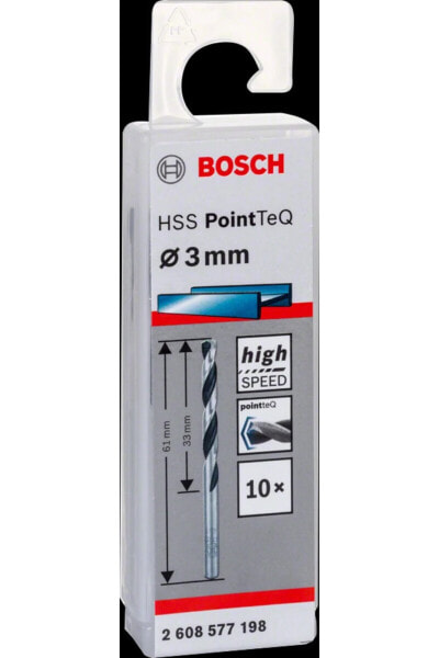 - Hss-pointeq Metal Matkap Ucu 3,0 Mm 10'lu