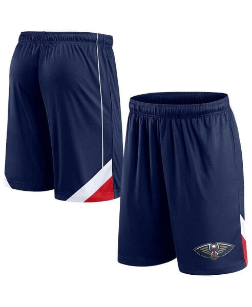 Men's Navy New Orleans Pelicans Slice Shorts