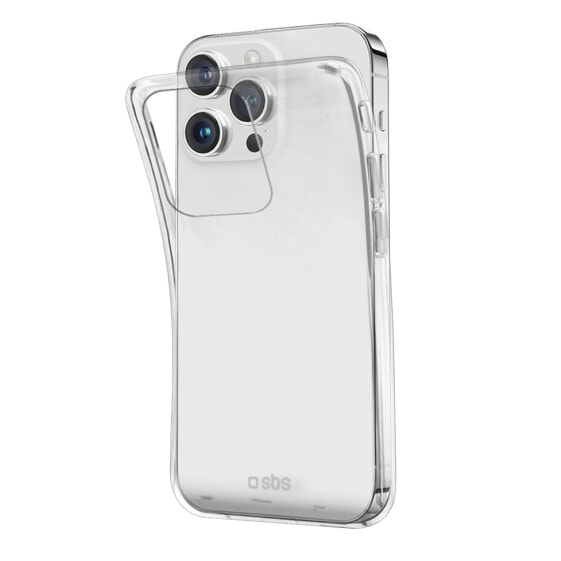 Чехол тонкий SBS Skinny iPhone 15 Pro Max прозрачный