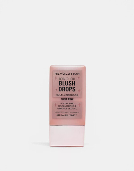 Revolution Bright Light Blush Drops Pink- Rosie