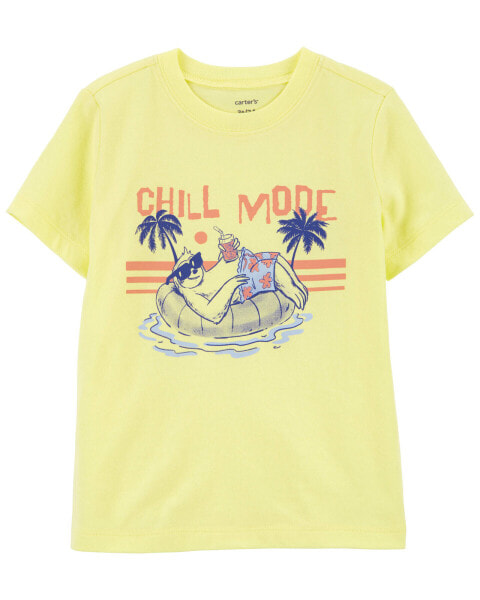 Toddler Sloth Chill Vibes Graphic Tee 3T