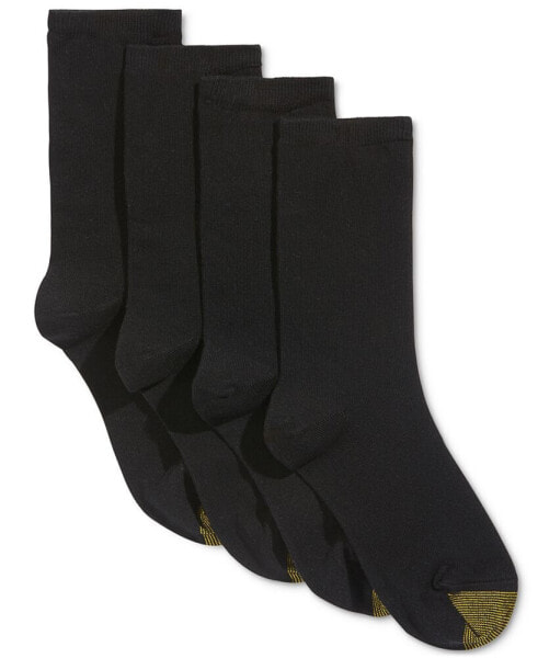 Носки повседневные женские Gold Toe 4-Pack, Flat Knit, созданные для Macy's