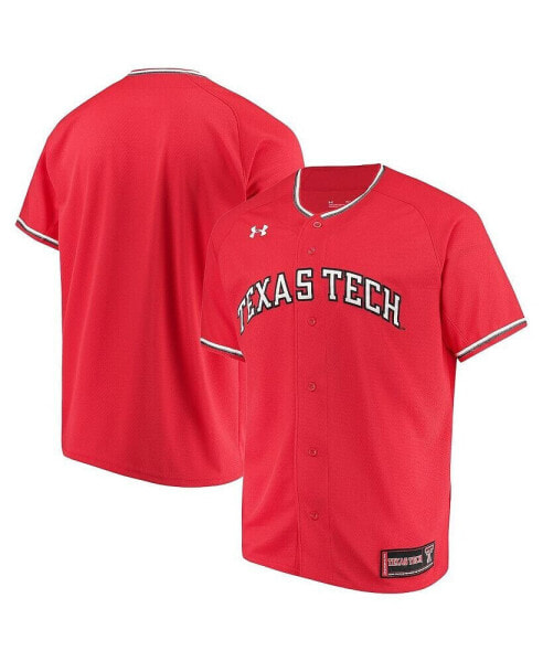 Men's Texas Tech Red Raiders Performance Replica Baseball Jersey